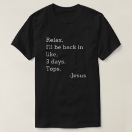 Ik ben terug met t-shirt