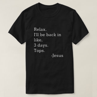 Ik ben terug met t-shirt