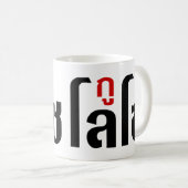 Ik ben ☺ Thaisetaalscript ☺ Koffiemok (Voorkant rechts)