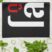 Ik ben ☺ Thaisetaalscript ☺ Theedoek (Gevouwen)