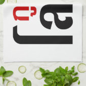 Ik ben ☺ Thaisetaalscript ☺ Theedoek (Gevouwen)