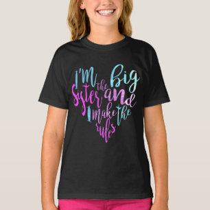 Ik ben The Big Sister Youth T-Shirt