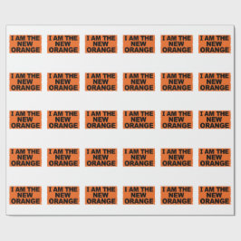 Ik ben The New Orange Cadeaupapier