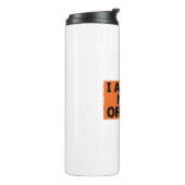 Ik ben The New Orange Thermosbeker (Gedraaid links)