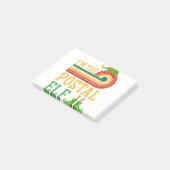 Ik ben The Postal Elf Matching Group Kerstparty Post-it® Notes (Schuin)