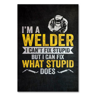 Ik ben The Welder Kaart