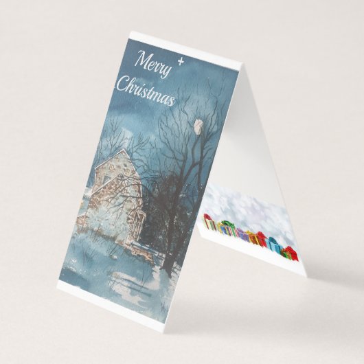 Ik ben thuis voor Kerstmis Kaart (Voorkant)