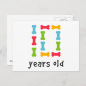 Ik ben tien jaar oud briefkaart (Voorkant / Achterkant)