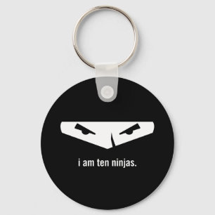 ik ben tien ninjas sleutelhanger