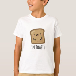 Ik ben Toast Grappig Brood Pun T-shirt