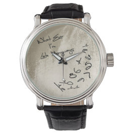 Ik ben toch al laat  horloge