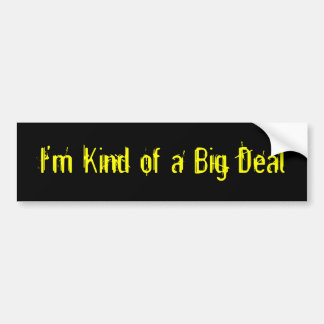 Ik ben toch echt iemand bumpersticker