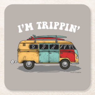 Ik ben Trippin. Kartonnen Onderzetters