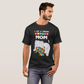 Ik ben trots autisme mam autistische zoon dochter  t-shirt (Voorkant volledig)