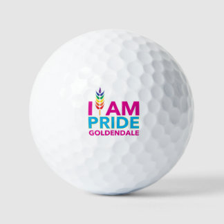 IK BEN TROTS Goldendale Golf Balls Golfballen