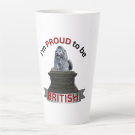 Ik ben trots om Brits te zijn Latte Mok