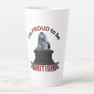 Ik ben trots om Brits te zijn Latte Mok