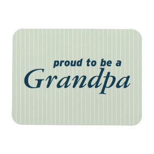 Ik ben trots om opa te zijn. magneet