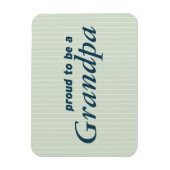 Ik ben trots om opa te zijn. magneet (Verticaal)