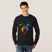Ik ben trots op autisme, zoals autisme t-shirt (Voorkant volledig)