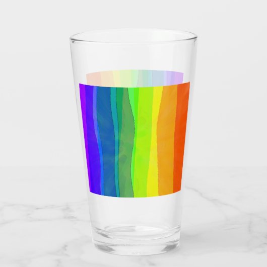 Ik ben trots op de LGBTQIA Pride Glas (Achterkant)