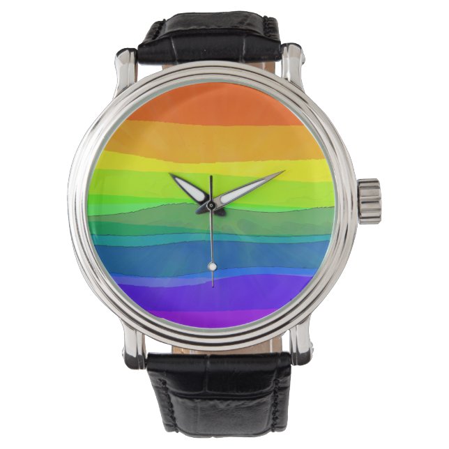 Ik ben trots op de LGBTQIA Pride Horloge (Voorkant)