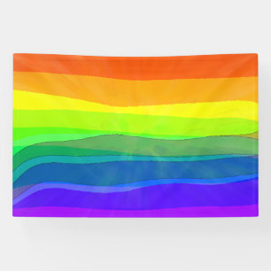 Ik ben trots op de LGBTQIA Pride Spandoek