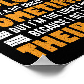 Ik ben trots op de vrije Geweldige werknemers Poster (Hoek)