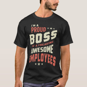 Ik ben trots op de vrije Geweldige werknemers T-shirt
