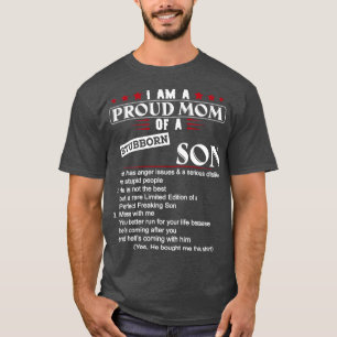 Ik ben trots op een geboren zoon. t-shirt