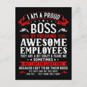 Ik ben trots op het vrijmaken van Geweldige werkne Informatiekaartje (Achterkant)