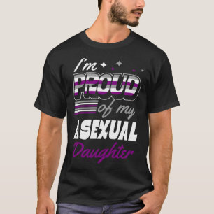 Ik ben trots op mijn aseksuele dochter die mama da t-shirt