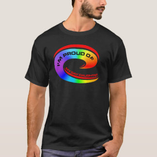 Ik ben trots op mijn homoseksuele dochter  t-shirt