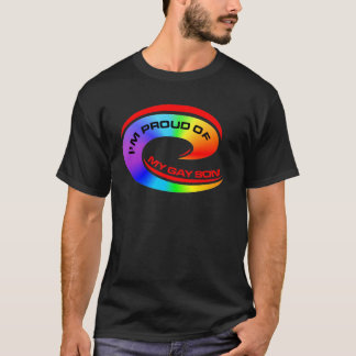 Ik ben trots op mijn homoseksuele zoon  t-shirt