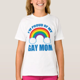 Ik ben trots op mijn mama LGBTQ-dochter Gay Pride T-shirt