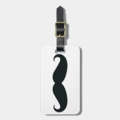 Ik ben trots op mijn Stache....Mustache Bagagelabel (Voorkant verticaal)