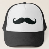 Ik ben trots op mijn Stache....Mustache Trucker Pet (Voorkant)