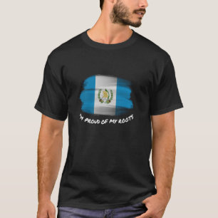 Ik ben trots op mijn wortels - Vintage Guatemala V T-shirt