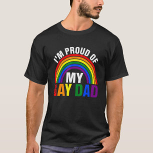 Ik ben trots op m'n vader Gay Lgbt Transgender Pri T-shirt
