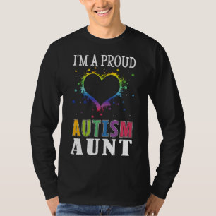 Ik ben trots op tante Puzzle Special Autisme Aware T-shirt
