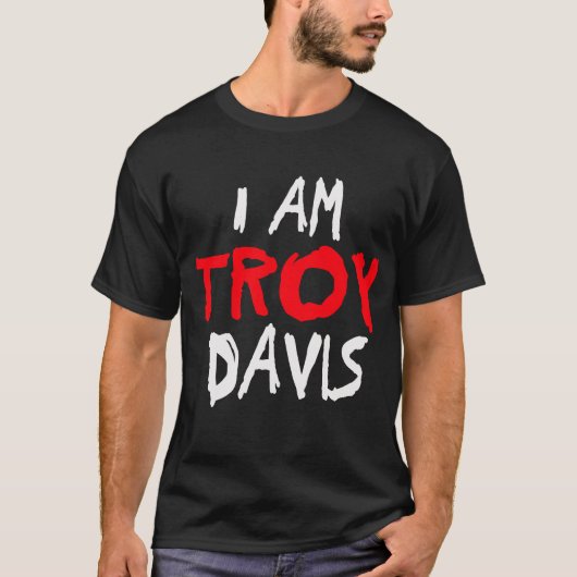 Ik ben Troy Davis — T-Shirts (Voorkant)