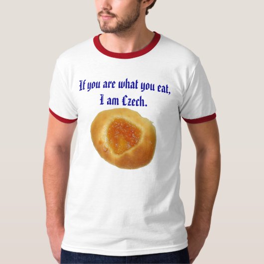 "Ik ben Tsjechisch" shirt (Voorkant)