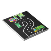 Ik ben twee jaar oud... sinds 20 jaar... notitieblok (Schuin)