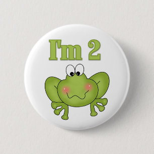 Ik ben twee kikker Button