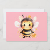 Ik ben-twee meisje verjaardagsfeestje kaart (Achterkant)