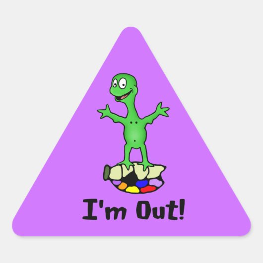 Ik ben uit Turtle Stickers (Voorkant)