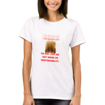 Ik ben uitgebrand shirt