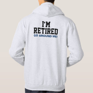 Ik ben uitgehongerd Ga om me heen (terug) Hoodie