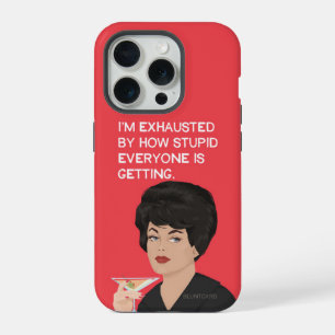 Ik ben uitgeput! iPhone 15 pro case