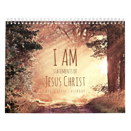 Ik ben Uitspraken van Jezus Christus Bijbelvers Kalender (Hoes)